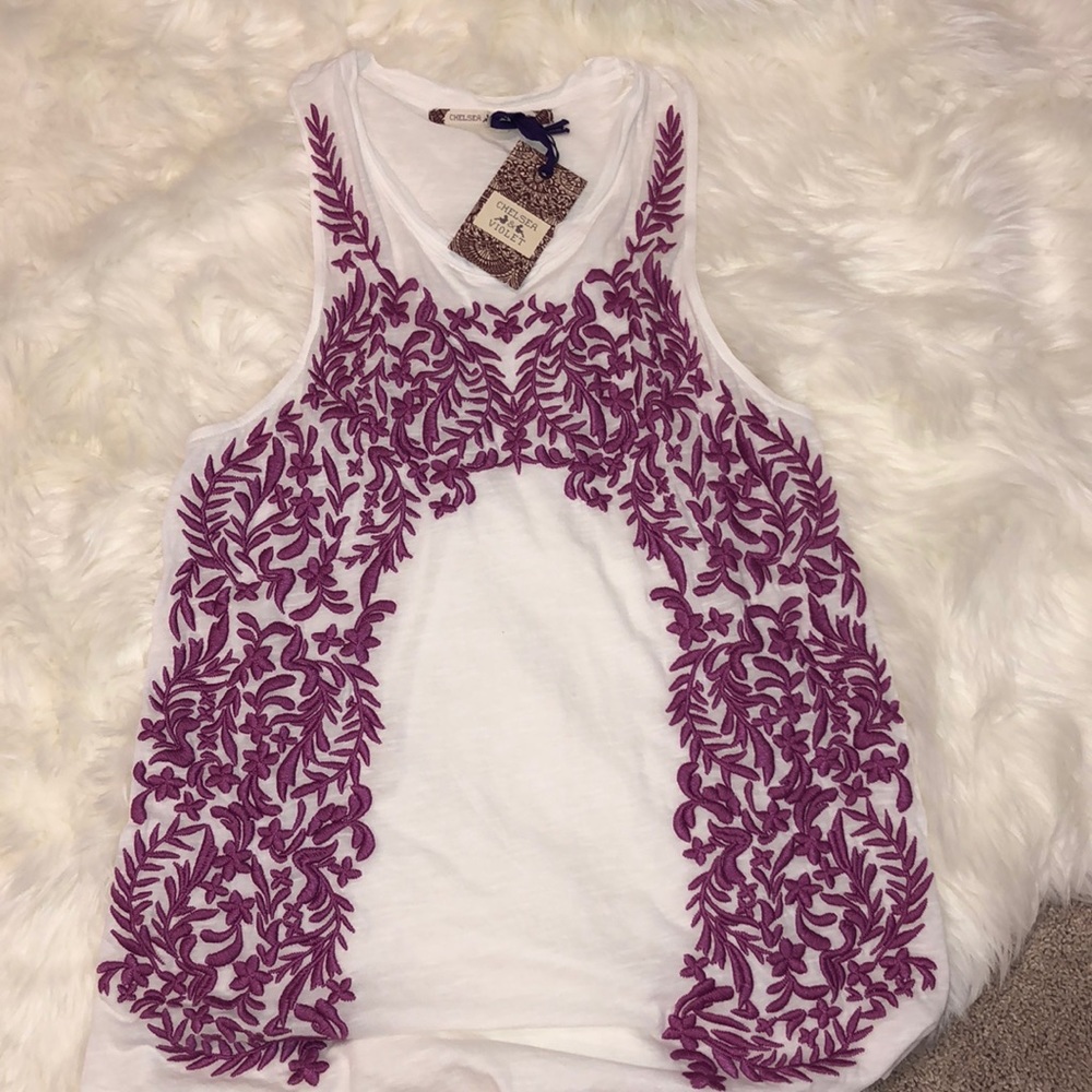 NWT Boho top L Chelsea and violet